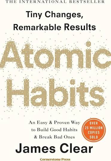 Cover of Atomic Habits by James Clear