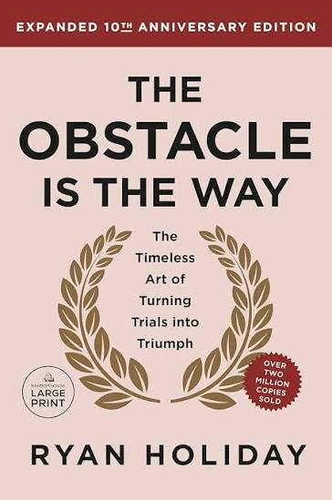 Cover of The Obstacle Is the Way by Ryan Holiday